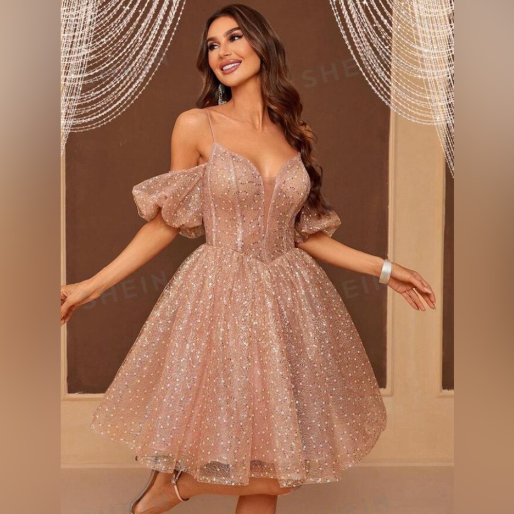 SHEIN HOMECOMING/PROM DRESS 💕 OR GLINDA HALLOWEEN COSTUME 🩷💚